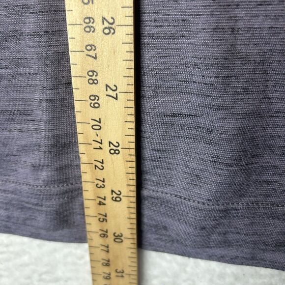 Travis Mathew Polo Heather Purple Short Sleeve Skate Casual Golf Stretch L - Picture 3 of 8